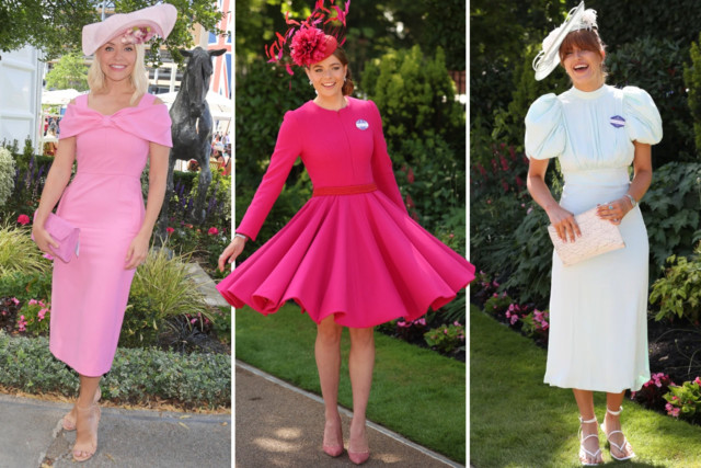 , Royal Ascot racegoers turn heads on Ladies’ Day with flamboyant hats and show-stopping dresses