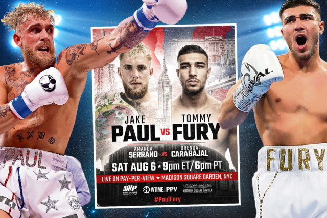 , Tommy Fury will be without Tyson and John for Jake Paul fight after dad lets slip heavyweight champ is BANNED from US