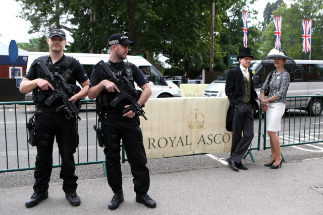 , Royal family to be guarded by massive police presence including armed officers and drones at Ascot races