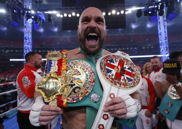 , Tyson Fury and wife Paris hang out with pop icon Ed Sheeran as Brit heavyweight king continues to enjoy retirement