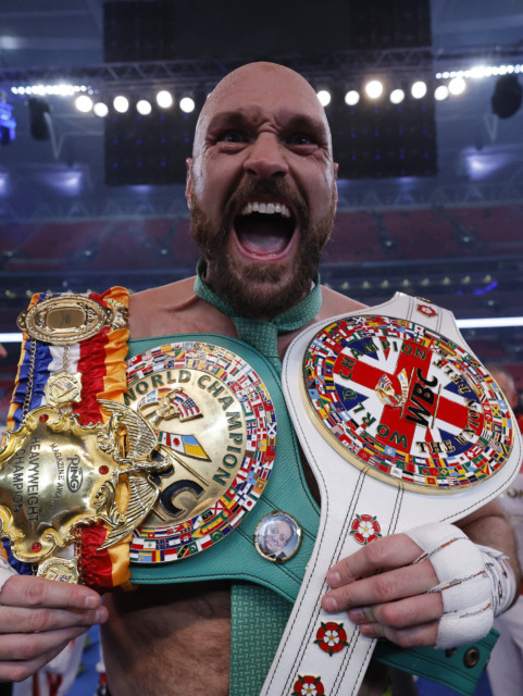 , Anthony Joshua still on ‘road to undisputed’ and eyes Tyson Fury’s WBC belt in super fight after Oleksandr Usyk rematch