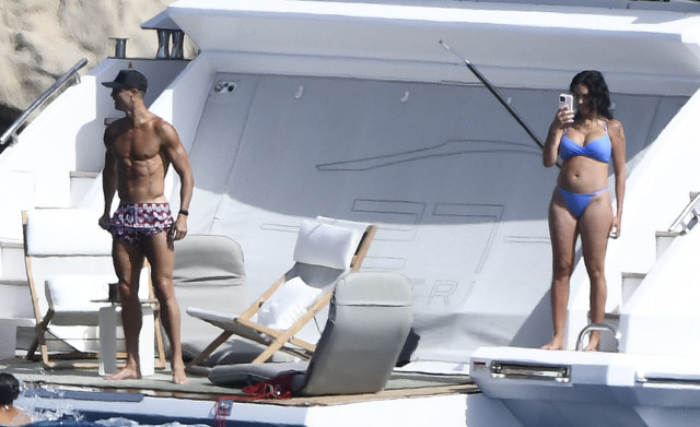 , Cristiano Ronaldo and Georgina Rodriguez relax on £5.5m yacht in Majorca as Man Utd star soaks up sun on holiday