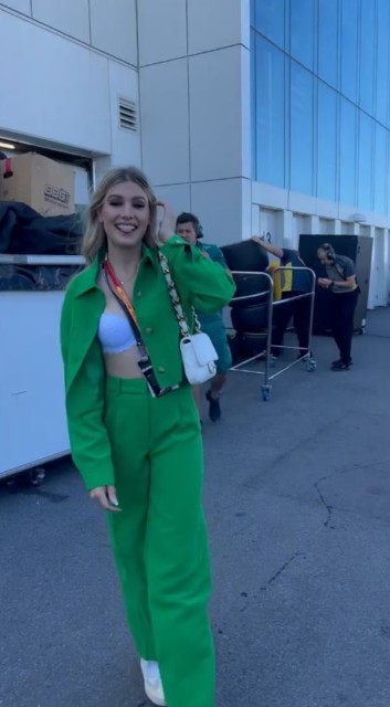 , Tennis stunner Eugenie Bouchard turns heads while wearing open top with lacy bra out during Canadian Grand Prix