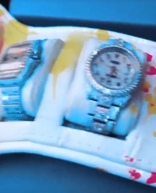 , Jake Paul shows off astonishing £250,000 custom MVP belt equipped with diamond-entrusted gold watches