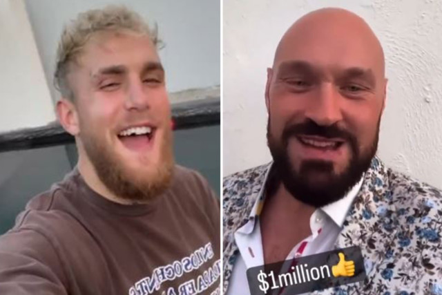 , Tyson Fury tells Jake Paul to spend $1m bet money on new TEETH ‘when Tommy is done with you’ ahead of grudge match