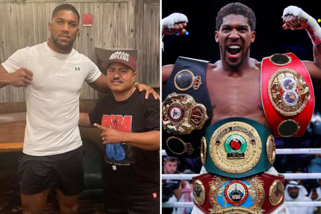 , How Anthony Joshua’s new trainer Robert Garcia had to keep Julio Cesar Chavez Jr in check during wild partying days
