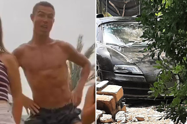 , Cristiano Ronaldo offers to pay for damage to home after bodyguard crashed £1.7m Bugatti Veyron into property