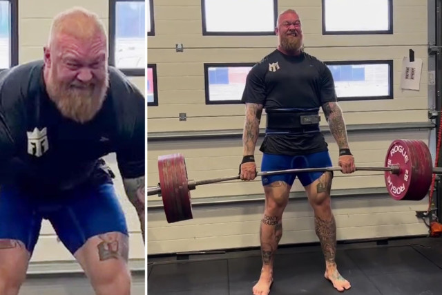 , Thor Bjornsson reveals drastic weight loss after losing dedication to training since beating rival Eddie Hall