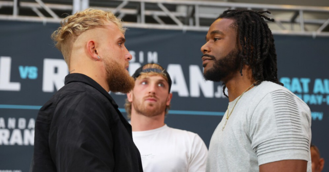 , Jake Paul accused of being ‘SCARED’ to fight Hasim Rahman Jr at heavyweight after including clause to ‘cheat’ him