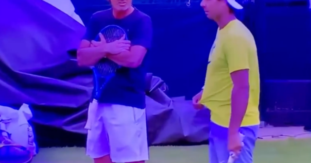 , Rafael Nadal’s final Wimbledon training session footage released as injured tennis legend pulls out of Nick Kyrgios semi