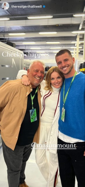 , Geri Horner calls Mason Mount ‘cheeky chappie’ after bumping into Chelsea star behind the scenes at British GP