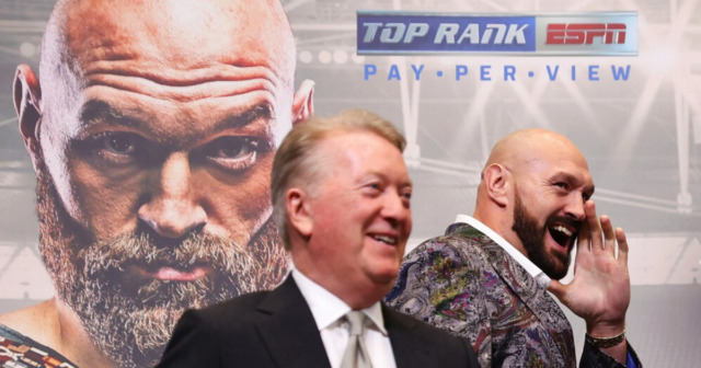 , Tyson Fury’s promoter CONFIRMS talks to return against winner of Anthony Joshua and Oleksandr Usyk rematch