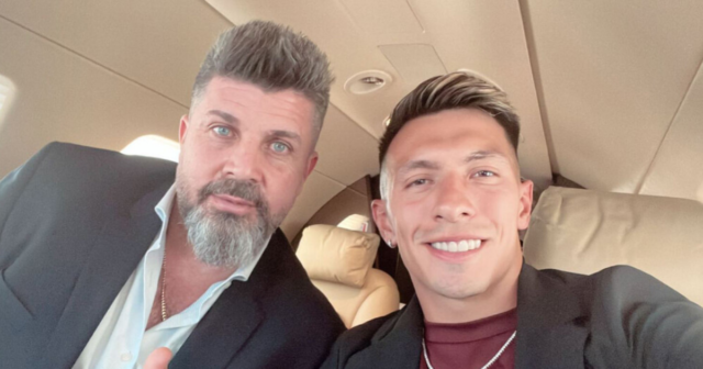 , Lisandro Martinez boards private jet as defender flies to UK for Man Utd medical ahead of £42million transfer from Ajax