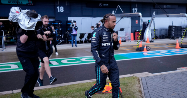 , Lewis Hamilton takes nose stud out for British Grand Prix after being threatened with race ban for wearing jewellery