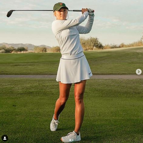, Glam golf girls of Instagram hoping to rival Paige Spiranac from Hailey Rae Ostrom to TV star Elise Lobb Dzingel