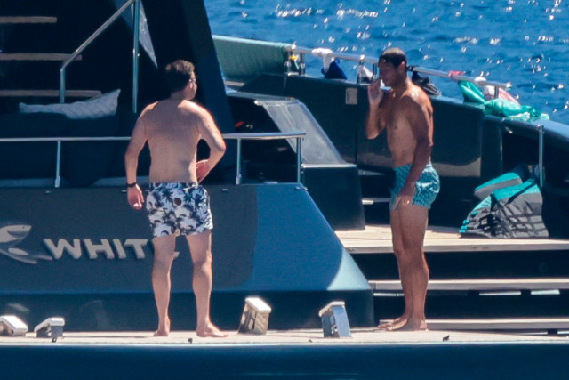 , Rafael Nadal speeds through water on jet ski on holiday in Formentera after withdrawing from Wimbledon injured