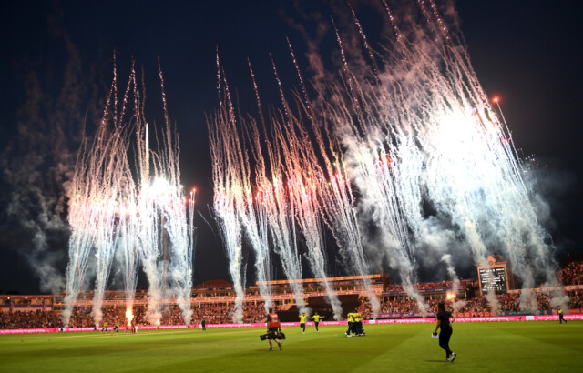 , T20 Blast drama as Hampshire eventually crowned champions in last-ball thriller… minutes after erroneous fireworks show