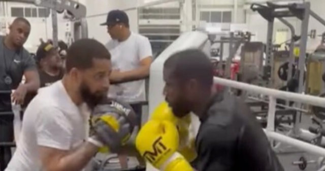 , Watch Floyd Mayweather, 45, show off amazing speed in training before boxing legend’s eight-figure return fight