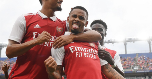 , ‘He is ridiculous’ – Arsenal fans lose their minds over Gabriel Jesus’ ‘Zidane touch’ before goal against Everton