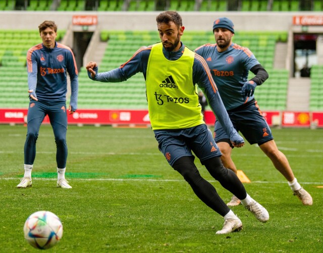 , Man Utd stars train in Melbourne ahead of Crystal Palace clash as Erik ten Hag looks to extend perfect record