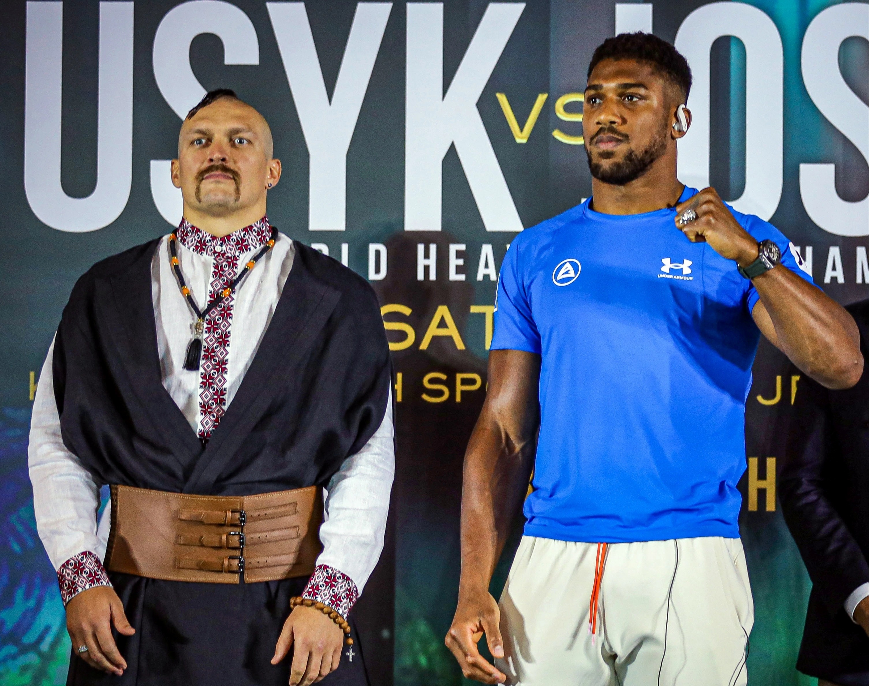 , Anthony Joshua insists he WON’T retire if he losses to Oleksandr Usyk in rematch as he’s fighting P4P best