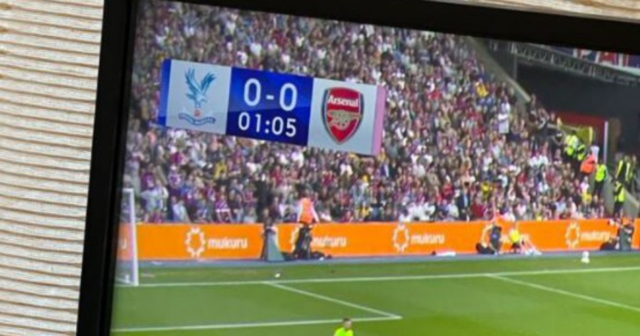 , Fans all say the same thing as Sky Sports unveil new-look scoreboard during Crystal Palace vs Arsenal clash
