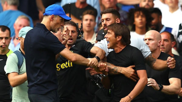 , Chelsea’s Thomas Tuchel reveals handshake bust-up with Antonio Conte started as Spurs boss wouldn’t look into his eyes