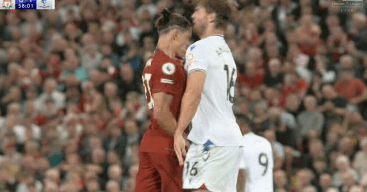 , Joachim Andersen and family receive death threats after Crystal Palace star is headbutted by Liverpool’s Darwin Nunez