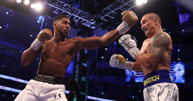, Anthony Joshua reveals only reason he lost to Oleksandr Usyk in first fight is due to heavyweight rival being southpaw