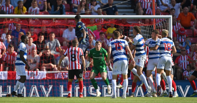 , Watch QPR score dramatic injury-time equaliser as GOALKEEPER Seny Dieng heads home against Sunderland