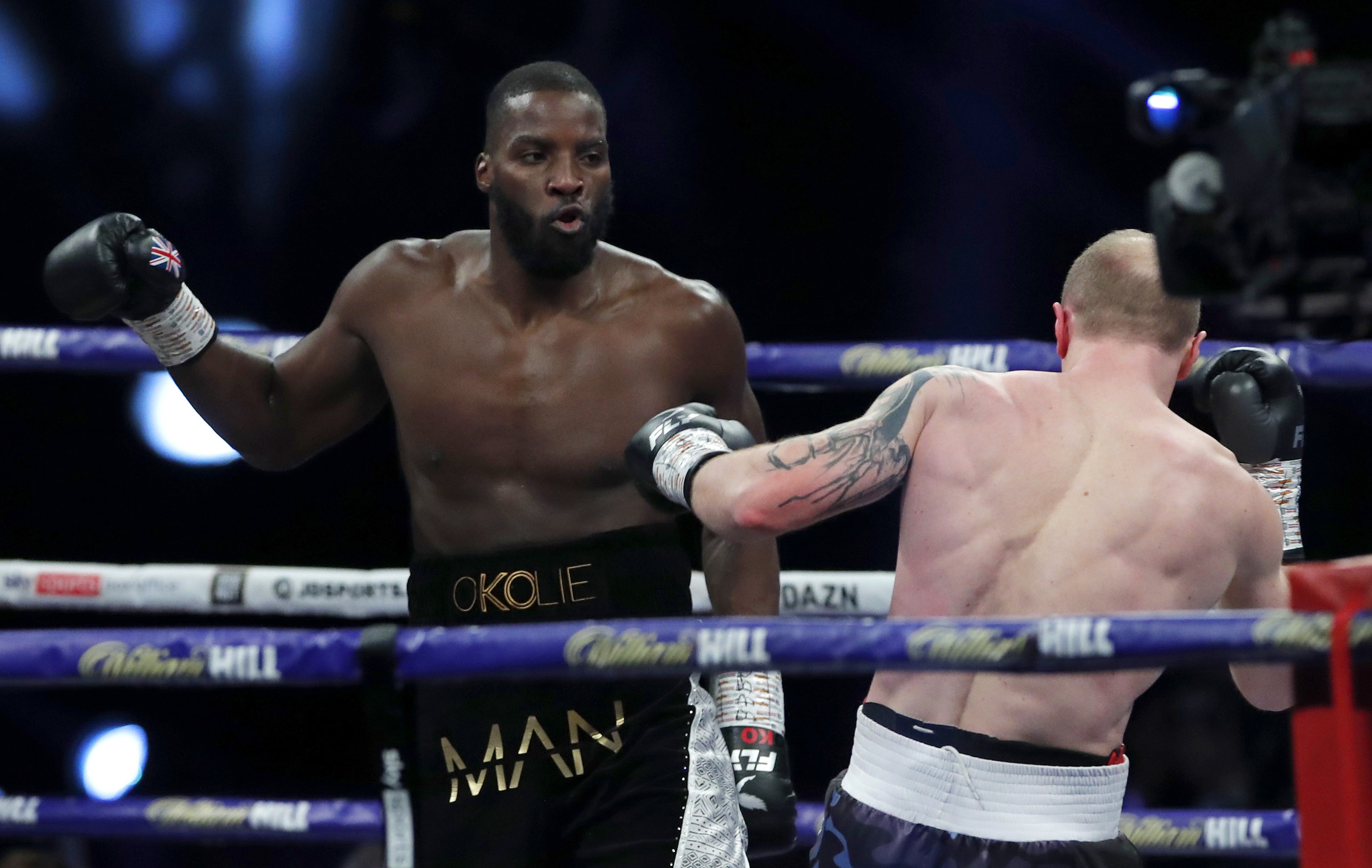 , Lawrence Okolie plays down heavyweight fight with manager Anthony Joshua because ‘mum would never accept it’