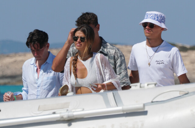 , F1 star Lando Norris takes mid-season break with stunning model girlfriend Luisinha Oliveira on beach in Ibiza