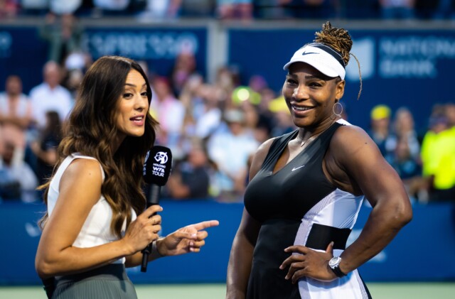 , Serena Williams breaks down in tears on court as tennis legend crashes out of Canadian Open ahead of upcoming retirement