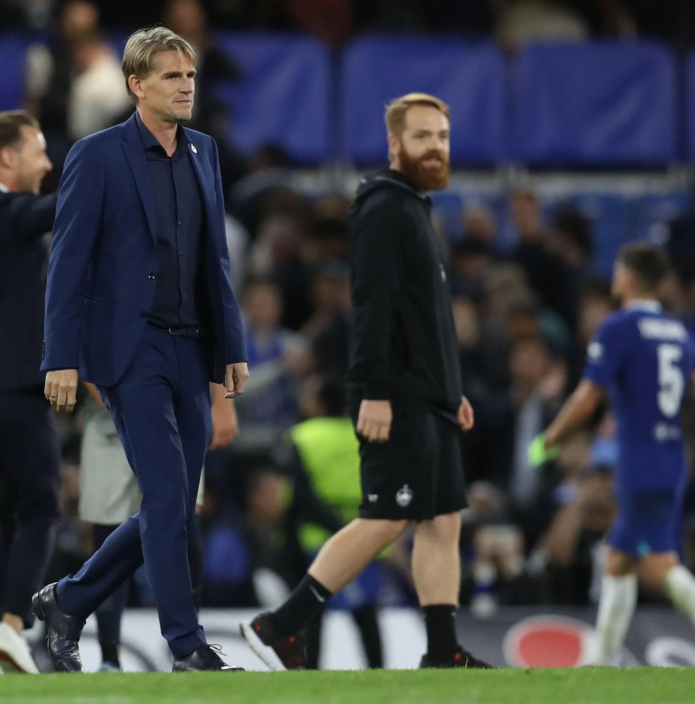 , Red Bull Salzburg chief Christophe Freund watches clash against Chelsea as he is linked with Blues sporting director job