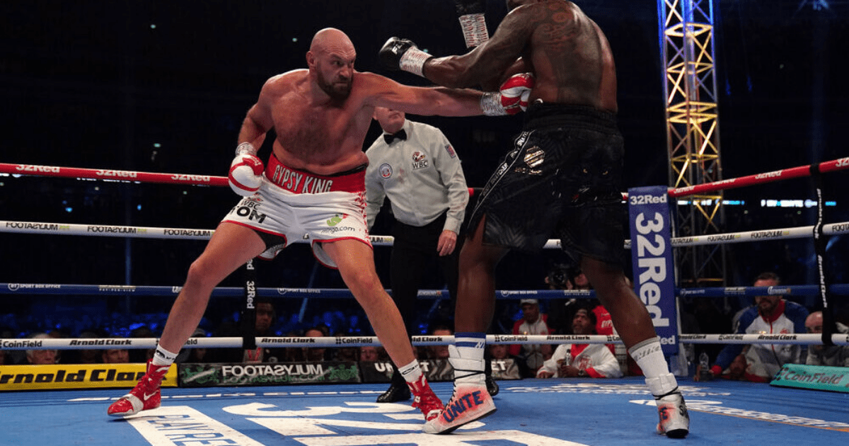 , Tyson Fury told Dillian Whyte ‘You’re hurt aren’t ya?’ after catching him with brutal left hook in their Wembley fight