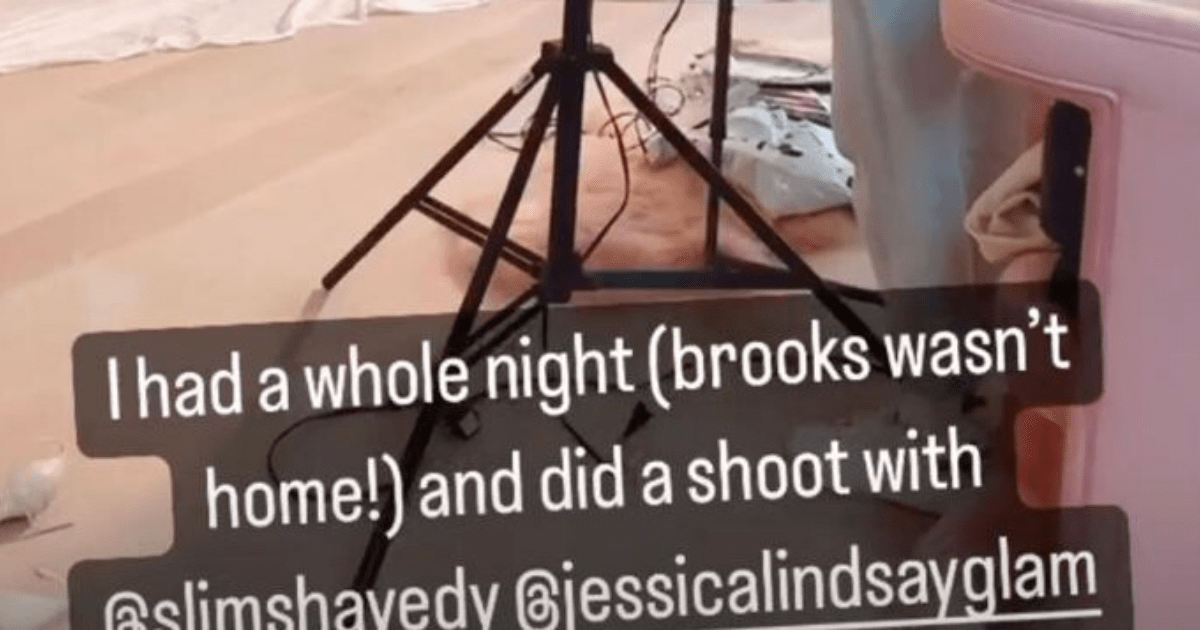 , Stunning Jena Sims printed sexy lingerie pictures of herself inside Brooks Koepka’s wedding jacket to ‘surprise’ golfer