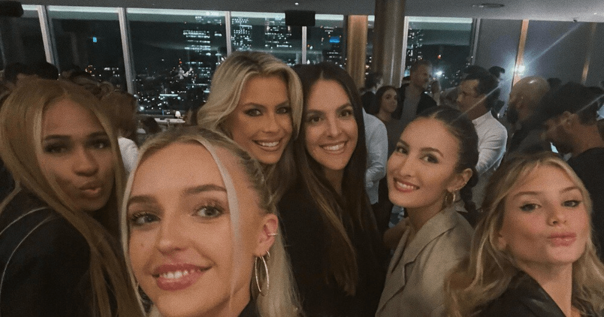 , Morgan Riddle socialises with her tennis WAG pals in London as boyfriend Taylor Fritz wins Laver Cup
