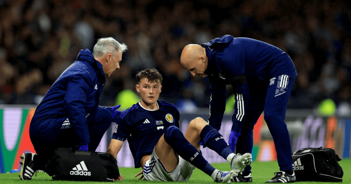 , Nathan Patterson suffers fresh injury setback as Everton and Scotland star is stretchered off against Ukraine