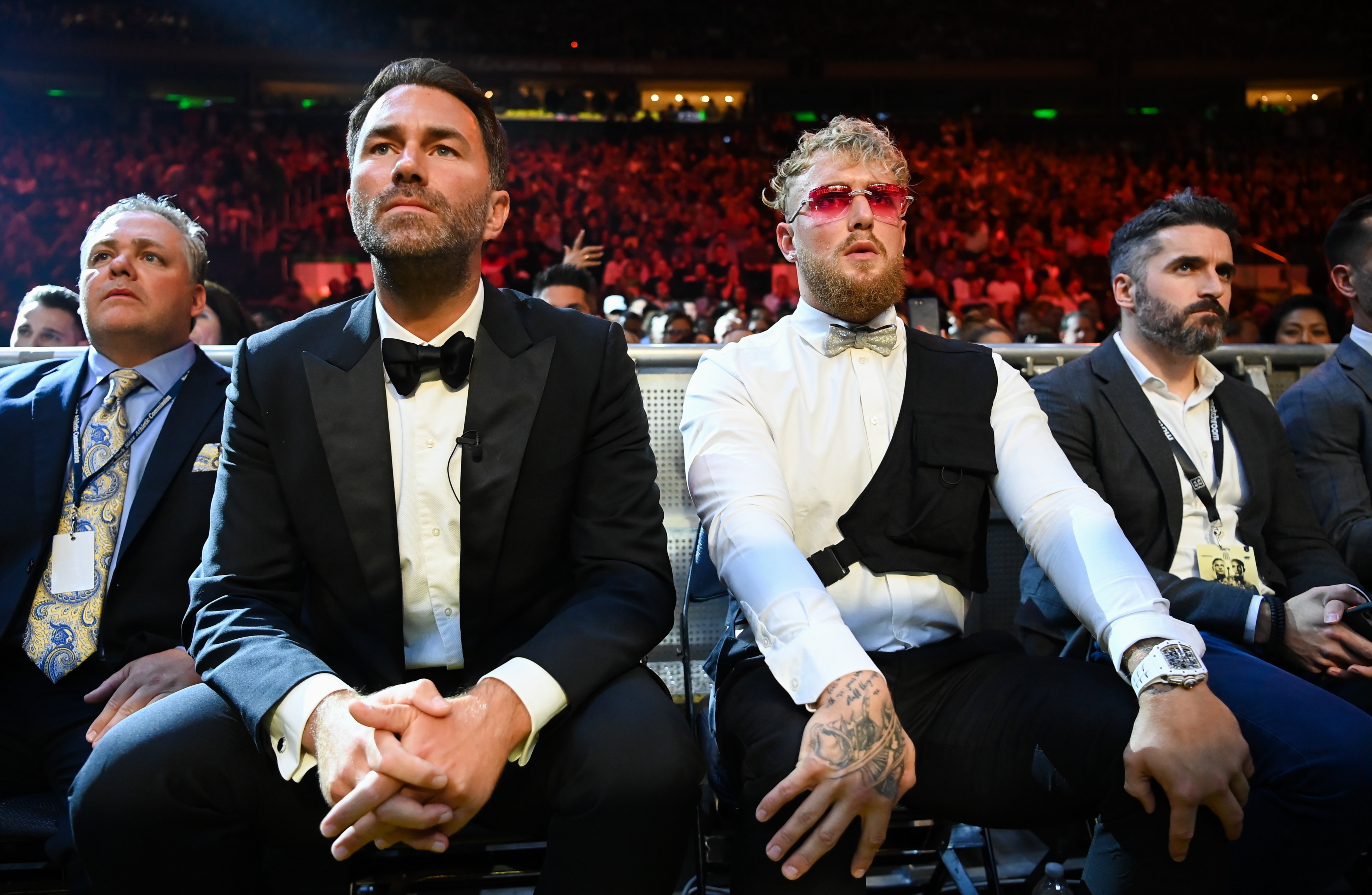 , Jake Paul being sued by Eddie Hearn for £92MILLION after accusing Matchroom of bribing judge for Joshua vs Usyk rematch
