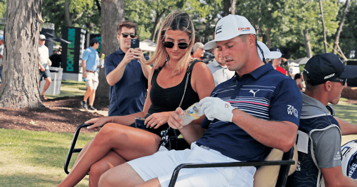 , Meet Bryson DeChambeau’s new girlfriend, stunning Lilia Schneider who loves bikinis and could rival him on golf course