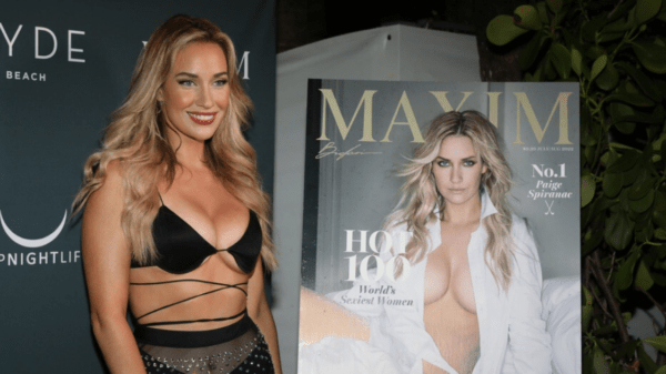 , Paige Spiranac celebrates being named Maxim magazine’s World’s Sexiest Woman with stunning product launch