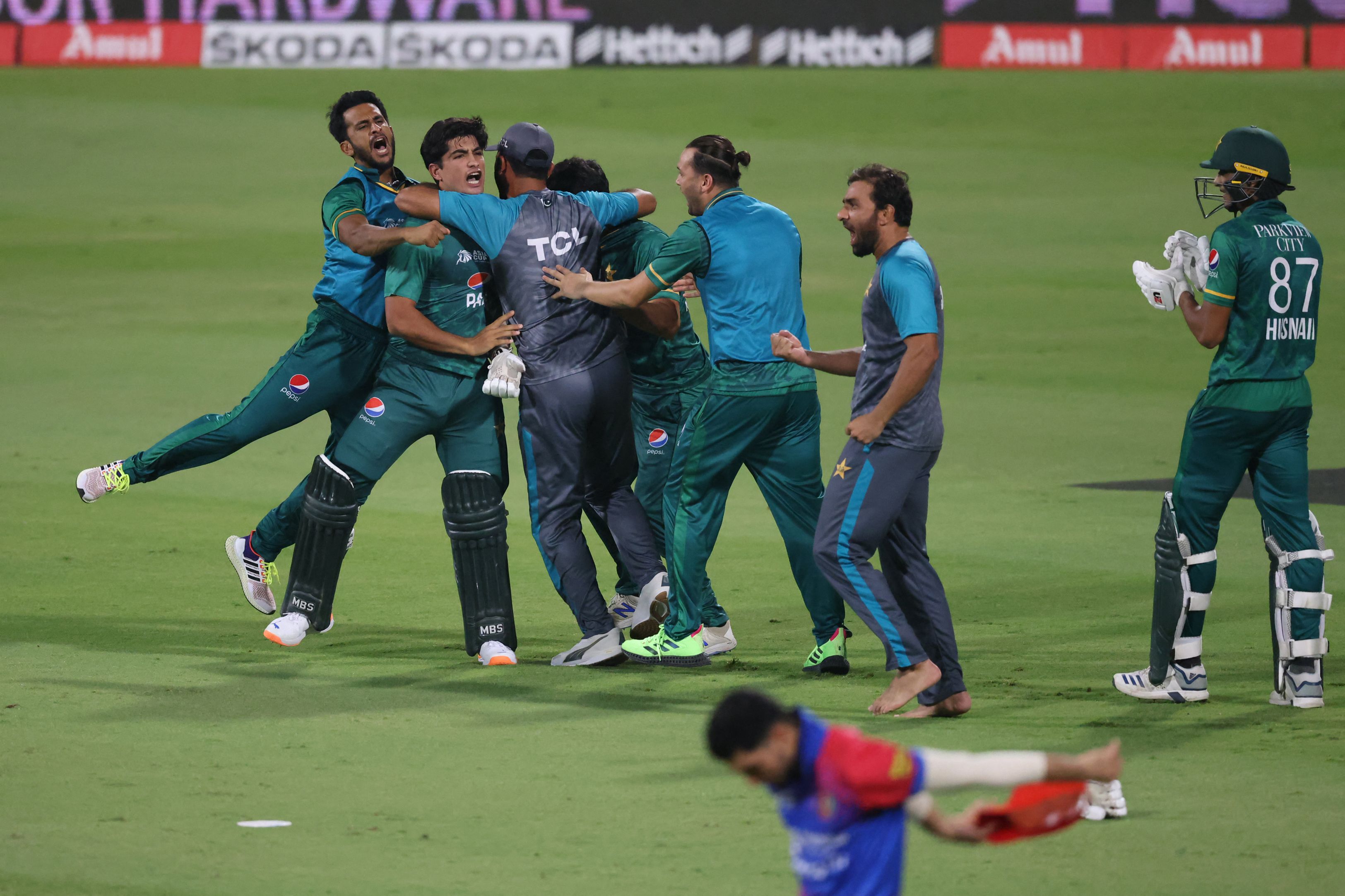 , Two killed as Pakistan cricket fans celebrate beating Afghanistan in match marred by huge riots by letting off rifles
