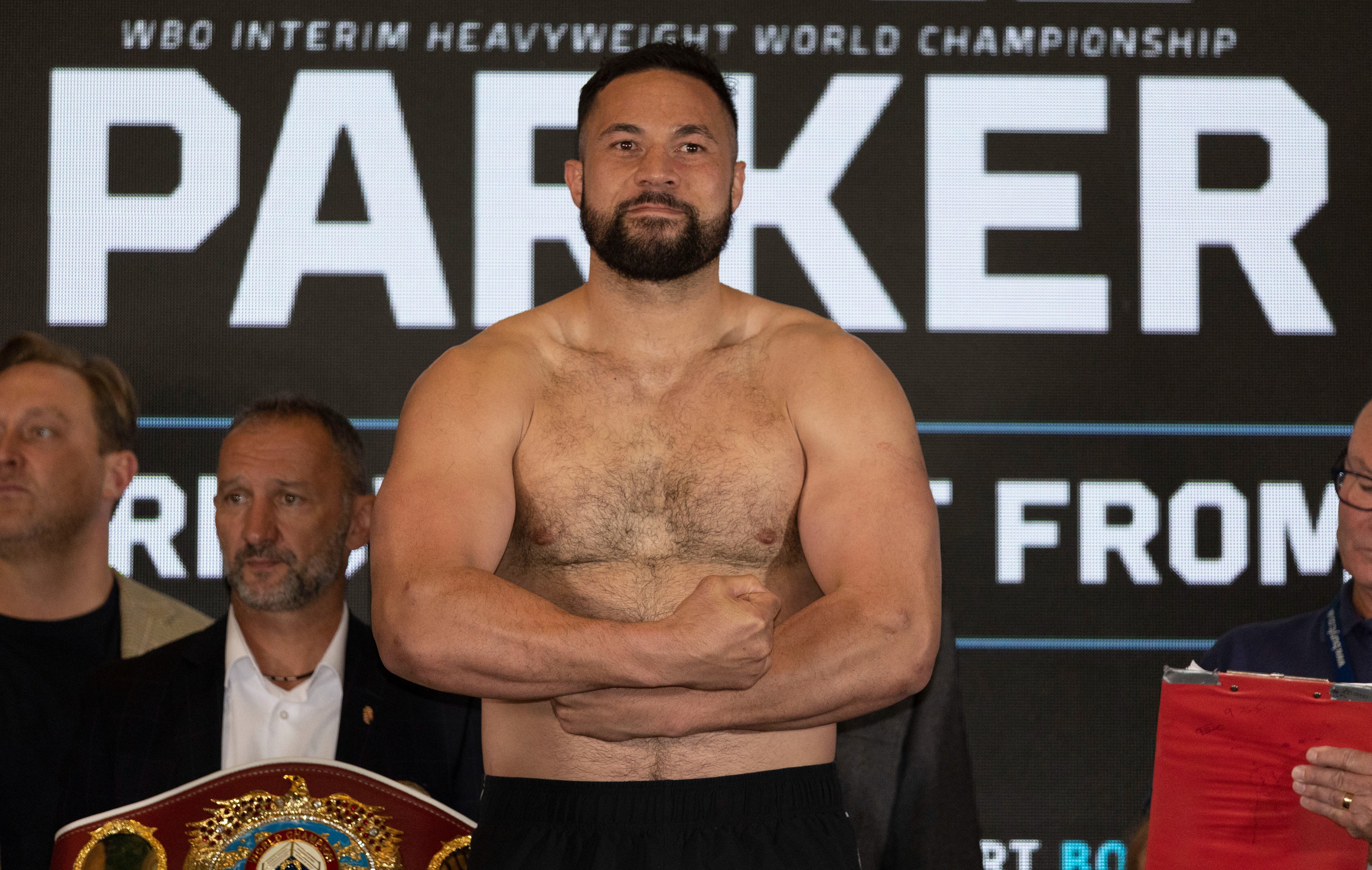 , Joe Joyce one stone heavier than Joseph Parker with rivals to fight at career-heaviest weight in title bout