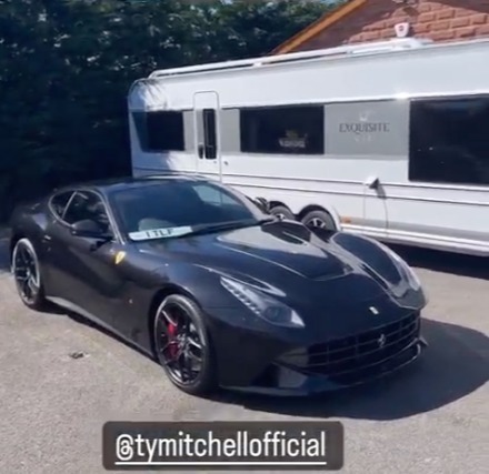 , Fury splashes out on a stunning new £170,000 black Porsche just days after scrapping multi-million pound Joshua clash