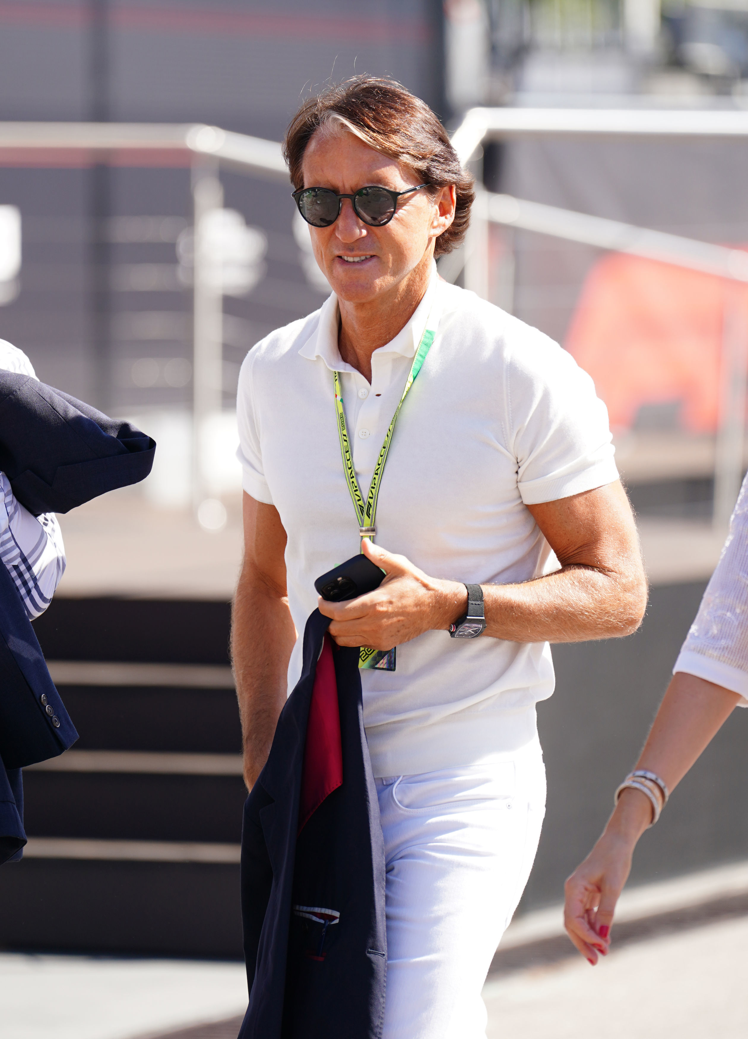 , Gordon Ramsey, Sylvester Stallone and football legends watch on from star-studded crowd at Italian GP