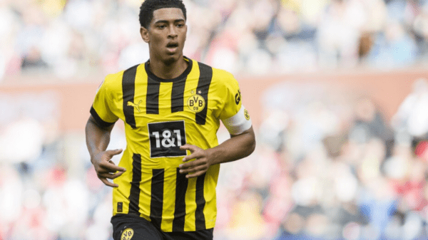 , Jude Bellingham makes history as he captains Dortmund aged 19 and shows why Man Utd, Chelsea and rest of Europe want him