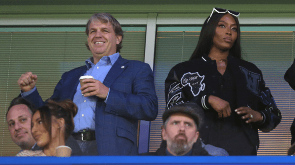 , Chelsea supremo Todd Boehly watches AC Milan thrashing with Naomi Campbell as Ted Lasso cast turn out at Stamford Bridge