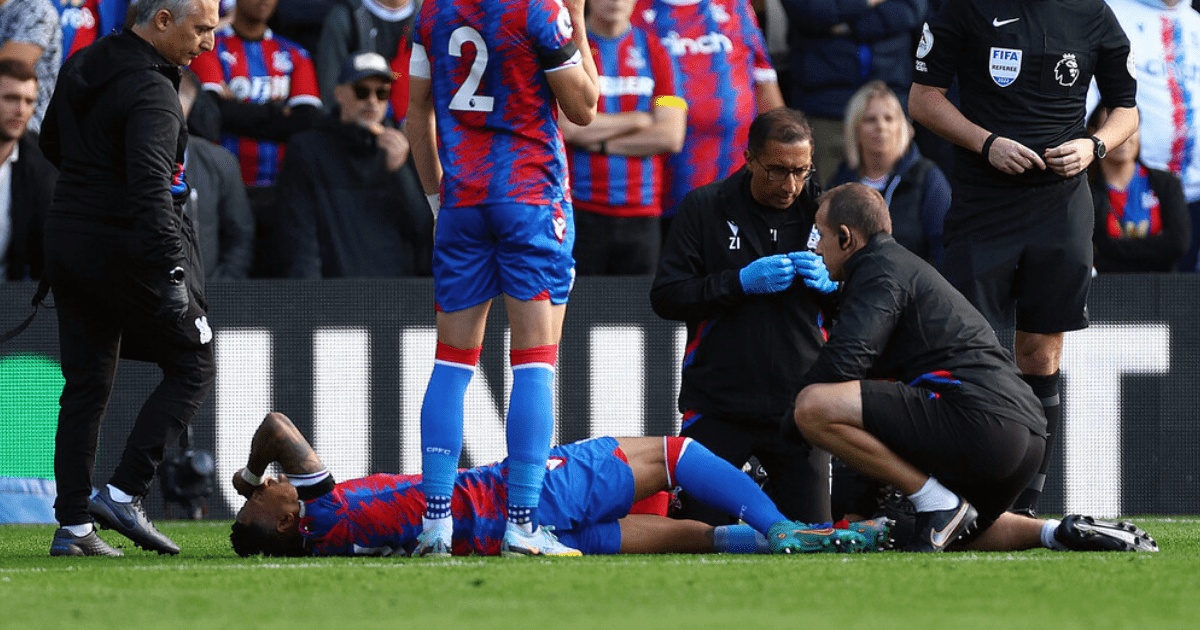 , Nathaniel Clyne stretchered off after landing awkwardly and writhing in agony during Crystal Palace’s clash with Chelsea