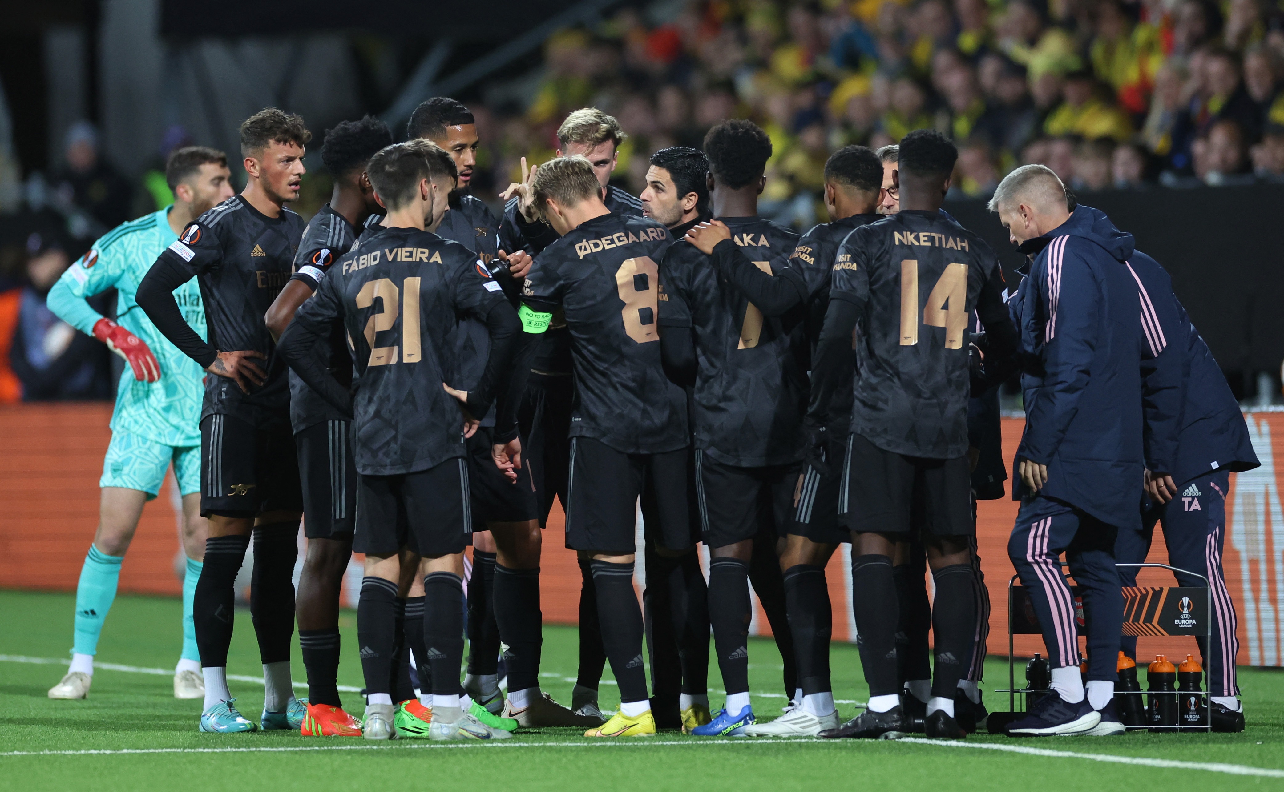 , Bodo/Glimt 0 Arsenal 1: Bukayo Saka scores winner and all-but secures Gunners’ spot in Europa League knockout stages