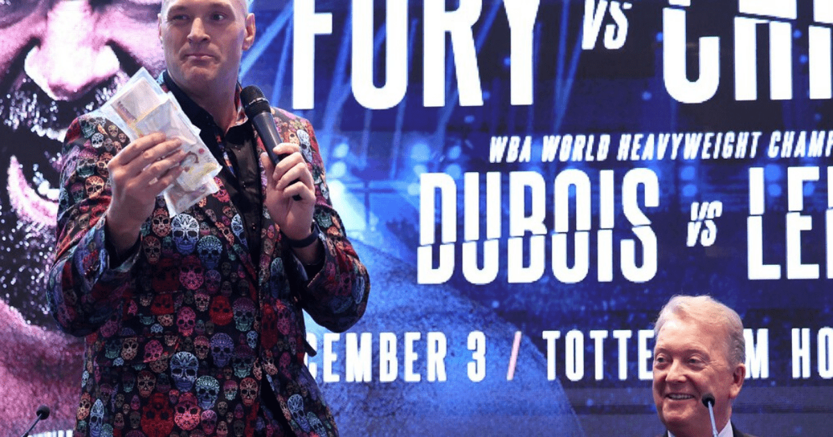 , Frank Warren reveals Tyson Fury’s next three fights in heavyweight title plan in devastating blow to Anthony Joshua